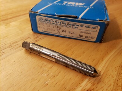3/8'' - 24 NF Thread Forming Plug Tap, GH5 - TRW Greenfield [Made in USA], New