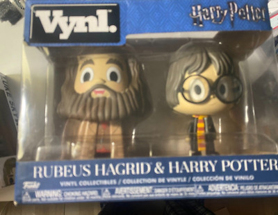 Funko Vynl: Harry Potter - Brinquedo colecionável Hagrid & Harry com o