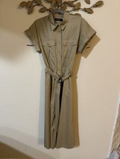 Lauren Ralph LaurenBelted Cotton-Blend Shirtdress. Petite Sz 6