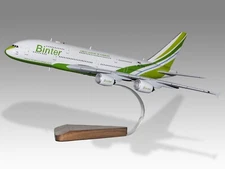 Airbus A380-800 Binter Canarias Desk Wood Airplane New Model Small Scale 1/250