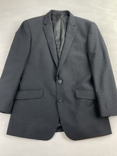 KENNETH COLE REACTION Mens Blue Sport Coat Suit Jacket Blazer 40S