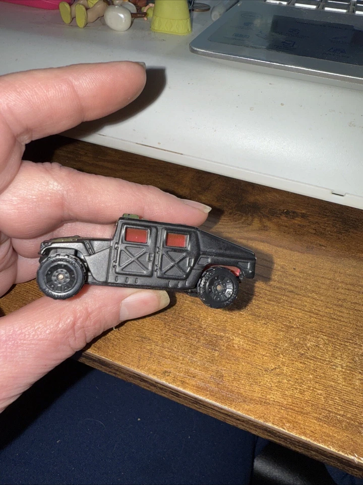 Matchbox Hummer 1994 #573 negro RYU 1994 maletero suelto se abre Foto 3 de 4