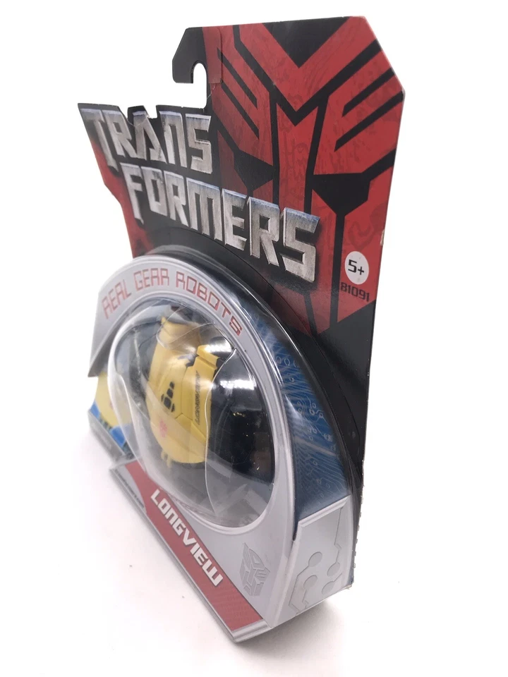 Hasbro Transformers Real Gear Robots LongView Autobot 2007 Sealed New MISB - Image 4 of 4