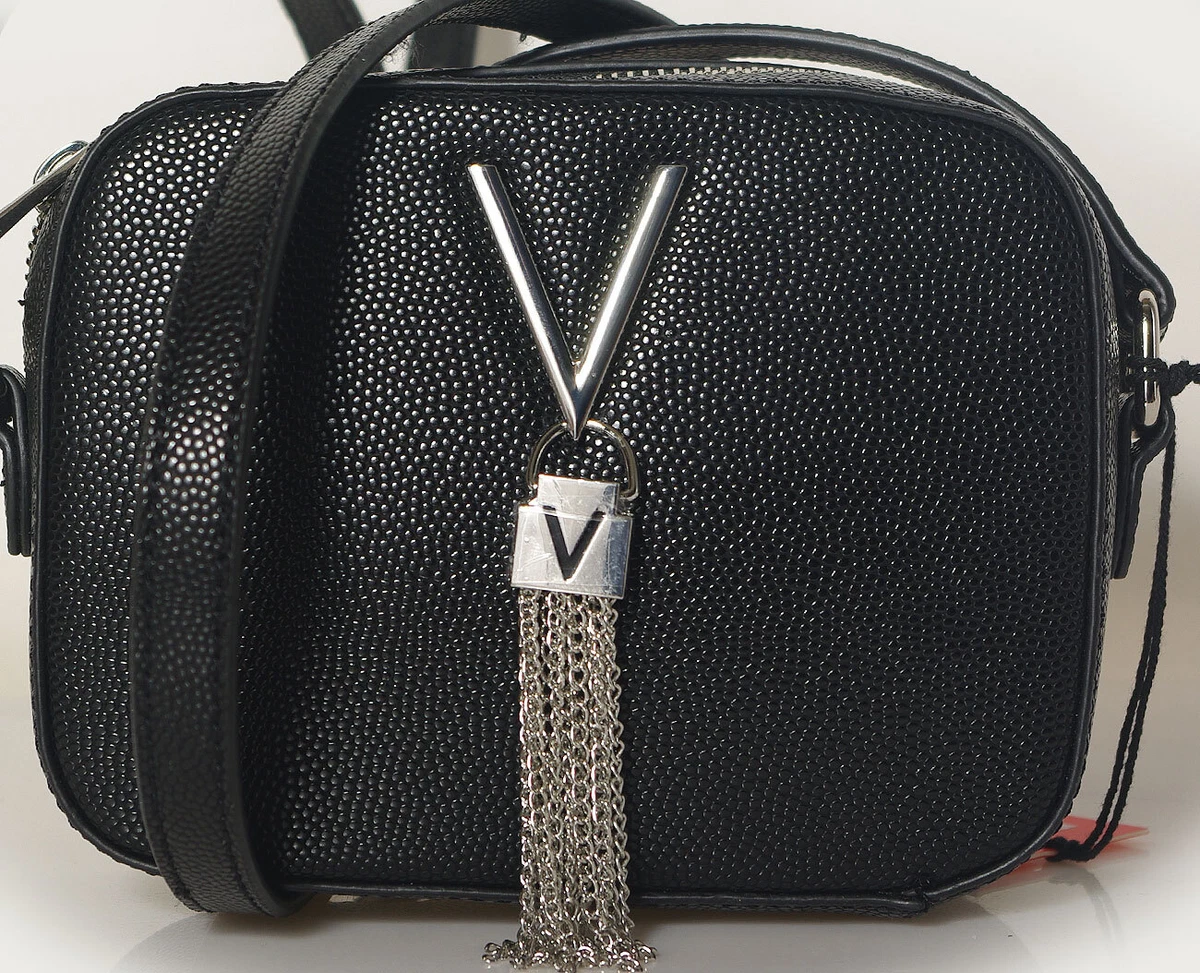 Valentino Bags Divina Pebbled Camera Bag