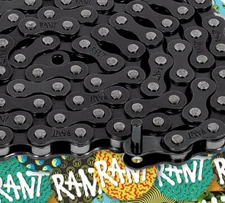 RANT MAX 410 BMX BICYCLE CHAIN 1/8" + 1/2 LINK GT HARO SHADOW SUBROSA BLACK NEW