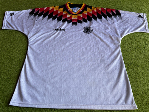 Maglia Shirt Jersey Germania Germany Mondiali 1994 USA Originale! Adidas XL - Foto 2 di 13