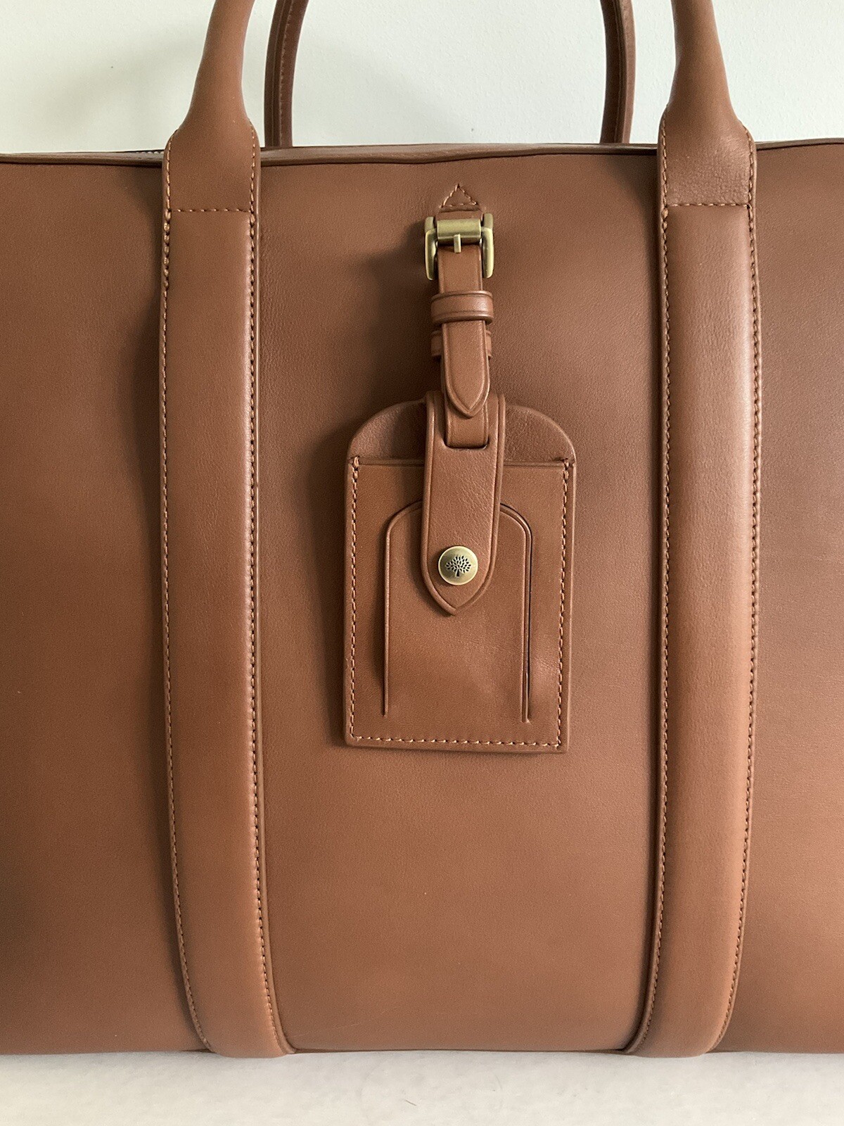 Mulberry Oak Calf Leather Matthew 24 Hour Mens Bag - Brand New And Unused image 8