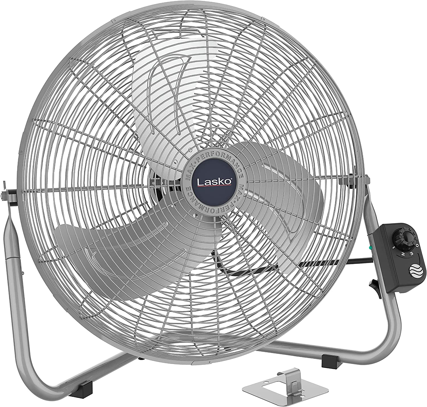 Lasko High Velocity Max Performance Floor Fan with Wall Mount Option, 3  Powerful | eBay