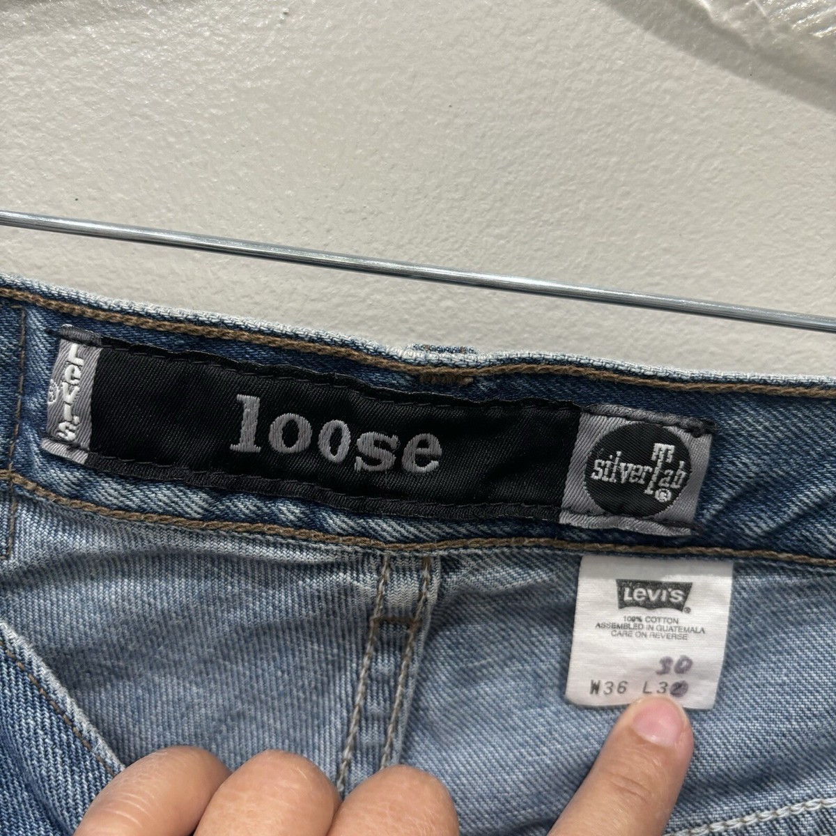 Levis's Silvertab Vintage Loose Jeans Men's Size W36/L30 Levis's Silvertab Vintage Loose Jeans Men's Size W36/L30