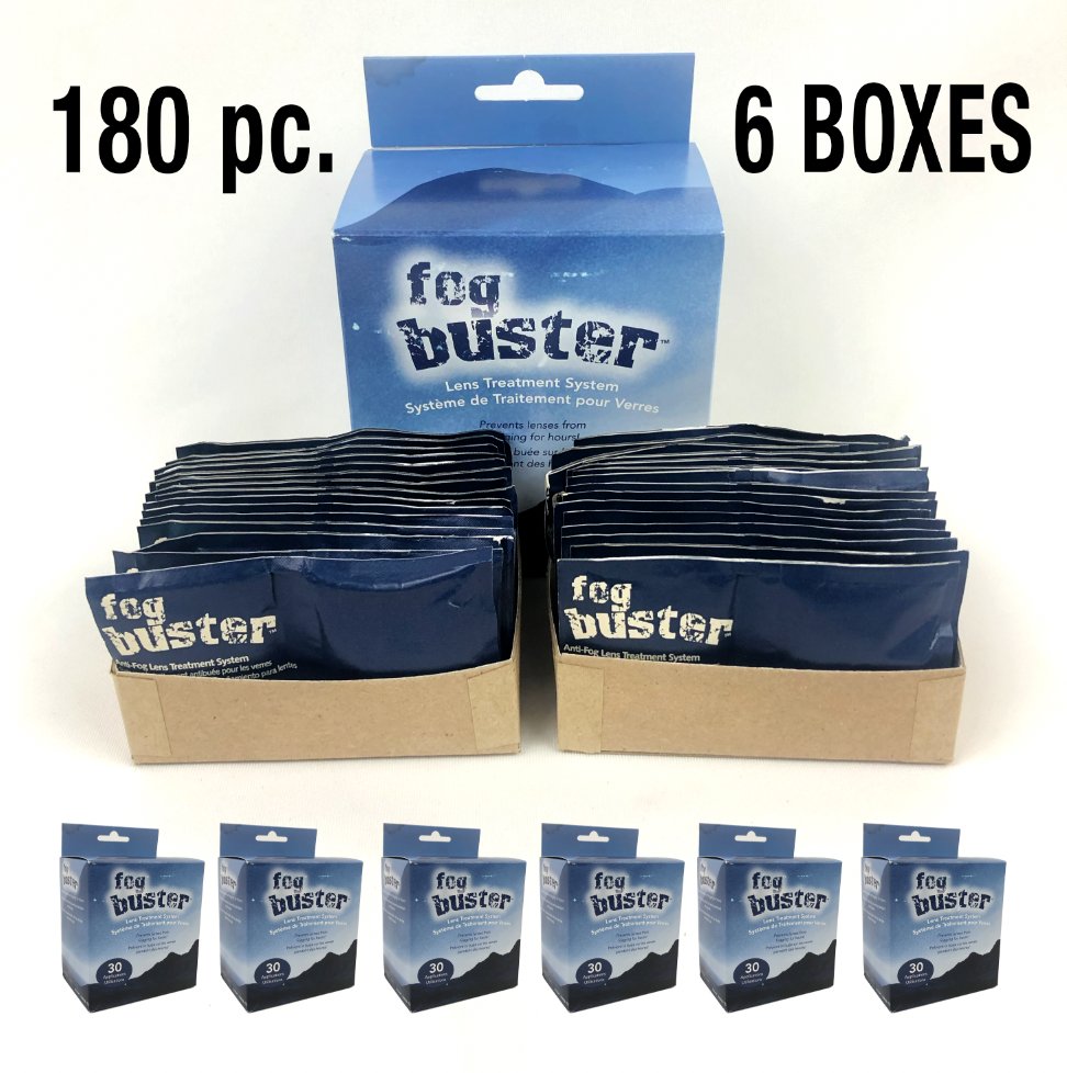 HILCO Fog Buster AntiFog Lens Wipes Towelettes Industrial Safety 60