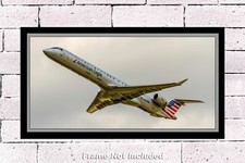 American Eagle (PSA Airlines) CRJ-900LR 10" x 20" Color Photograph (APPM10029)