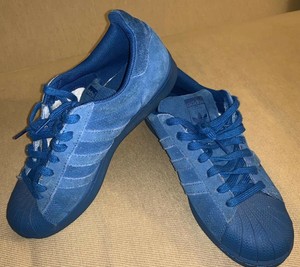 blue suede shell toe adidas