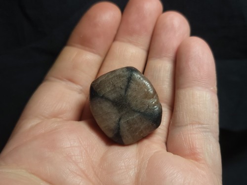 Chiastolite mineral crystal specimen from China 32.5 mm. (31.4 gr.) - Picture 3 of 5