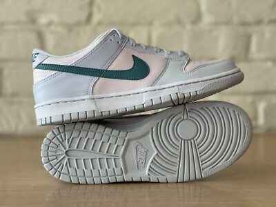 Nike Dunk Low GS Mineral Teal Gray Green White Blue FD1232-002 7Y Women 8.5 New