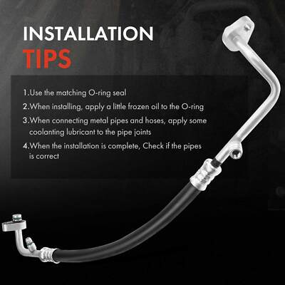 UAC® HA 112486C A/C Refrigerant Discharge Hose Manufacturer HA 112486C - View #6