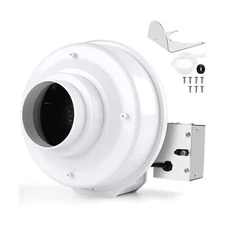 Upgraded DBF 110 Dryer Booster Fan, Dryer Vent Booster Fan 4 Inch, 4” Drye