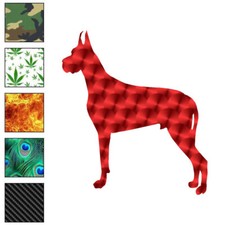 Great Dane, Vinyl Decal Sticker, 40 Patterns & 3 Sizes, #6975