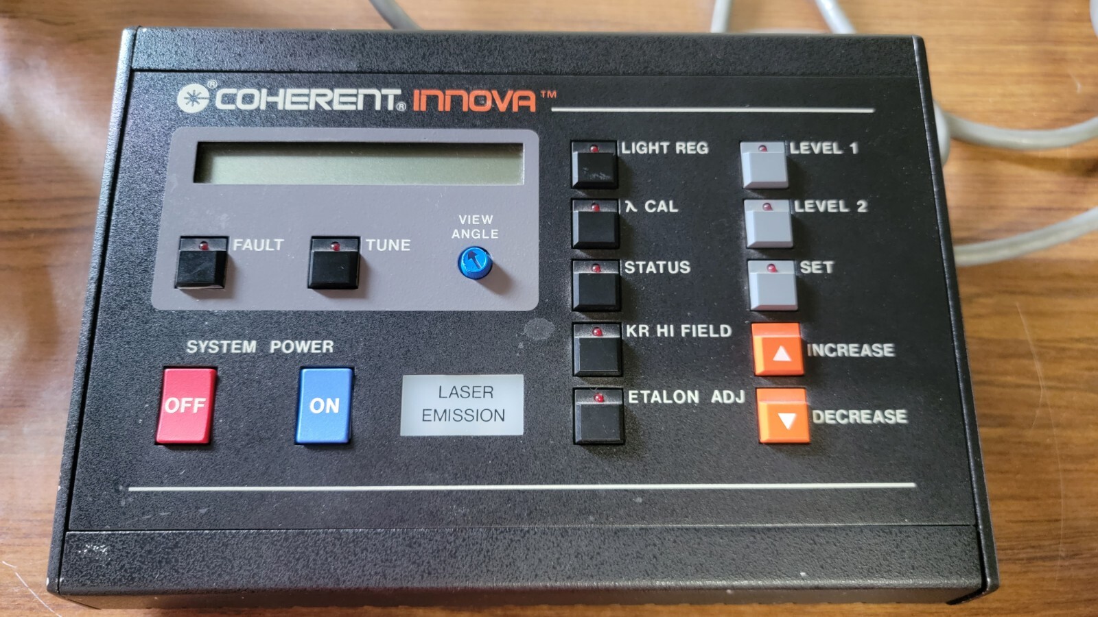 Coherent INNOVA100 Laser Emission Control Display Remote Module | eBay