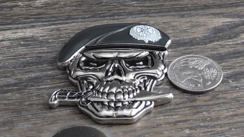 USAF SOCOM AFSOC SR Air Force Special Reconnaissance Skull Challenge Coin - Bild 8 von 9