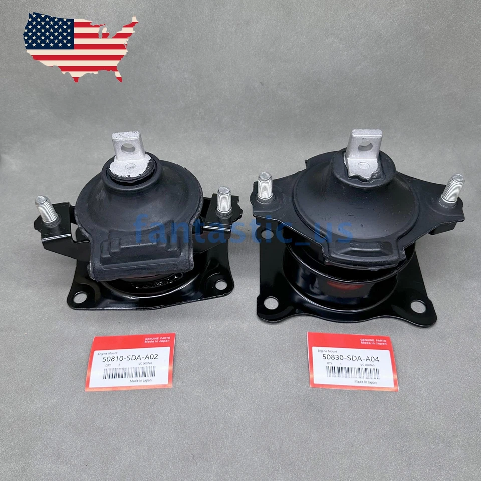 OEM Engine Motor & Trans Mount Set 6PCS (Automatic) For 03-07 Honda Accord 2.4L - Image 4 of 4