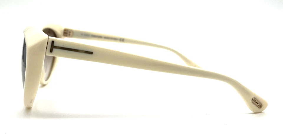 NUEVO TOM FORD MARTINA TF231 25F MARFIL BLANCO AUTÉNTICO GAFAS DE SOL 59 - 16 Foto 3 de 4
