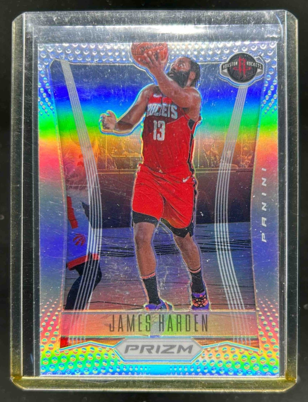 2020-21 Prizm James Harden Flashback Prizms Silver #1 Rockets