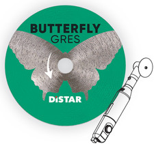 DISTAR BUTTERFLY Diamond Cutting Disc 1A1R 45x0,6x5,8 for Precision & Clean Cut