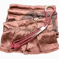 7409 Japanese Kimono Accessory Obiage and Obijime 2-piece Set Silk Shibori