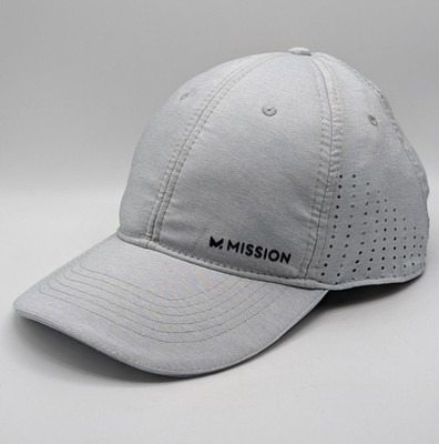 Mission Brand Cooling Breathable Vented Golf Hat Lightweight Adjustable Strap