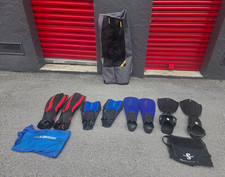 Scubapro Seawing Nova Water Sport Fins/Flippers Black w/ Carry Bag