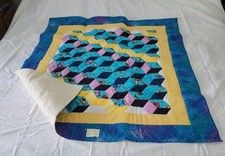 Girls Butterfly Pieced Quilt