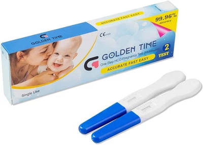 JARUFEE - 2 X Early Detection Pregnancy Tests Fast Respond Accurate HCG Urine T