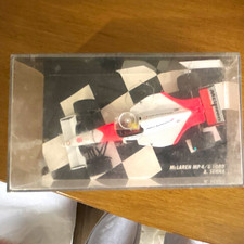 Mattel Hot Wheels 1:43 McLaren MP4/4 Alain Prost 1988 F1 Diecast w/ Case