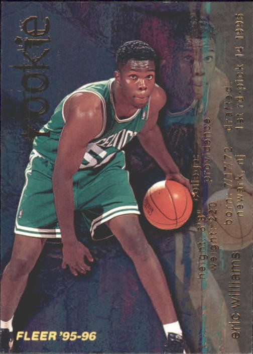 1995-96 Fleer #317 Eric Williams RC - BSK