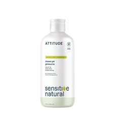 ATTITUDE Body Wash for Sensitive Skin with Oat, EWG 16 Fl Oz Pack of 1 