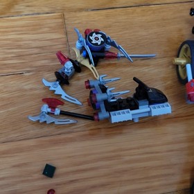 LEGO Ninjago 70727 Kai&rsquo;s X-1 Ninja Charger &ndash; no minifigs, near complete.