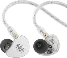 Linsoul Kiwi Ears Belle 10Mm DLC Dynamic Driver In-Ear Monitor, Hifi Wired Earbu