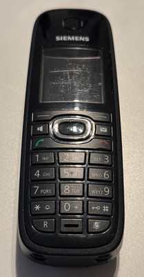Gigaset C59H Telefon Mobilteil Handgerät ersatz Schwarz inkl. neue Akkus
