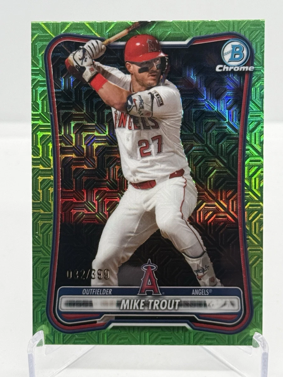 Mike Trout Baseball Serial Numbered Sports Trading Cards