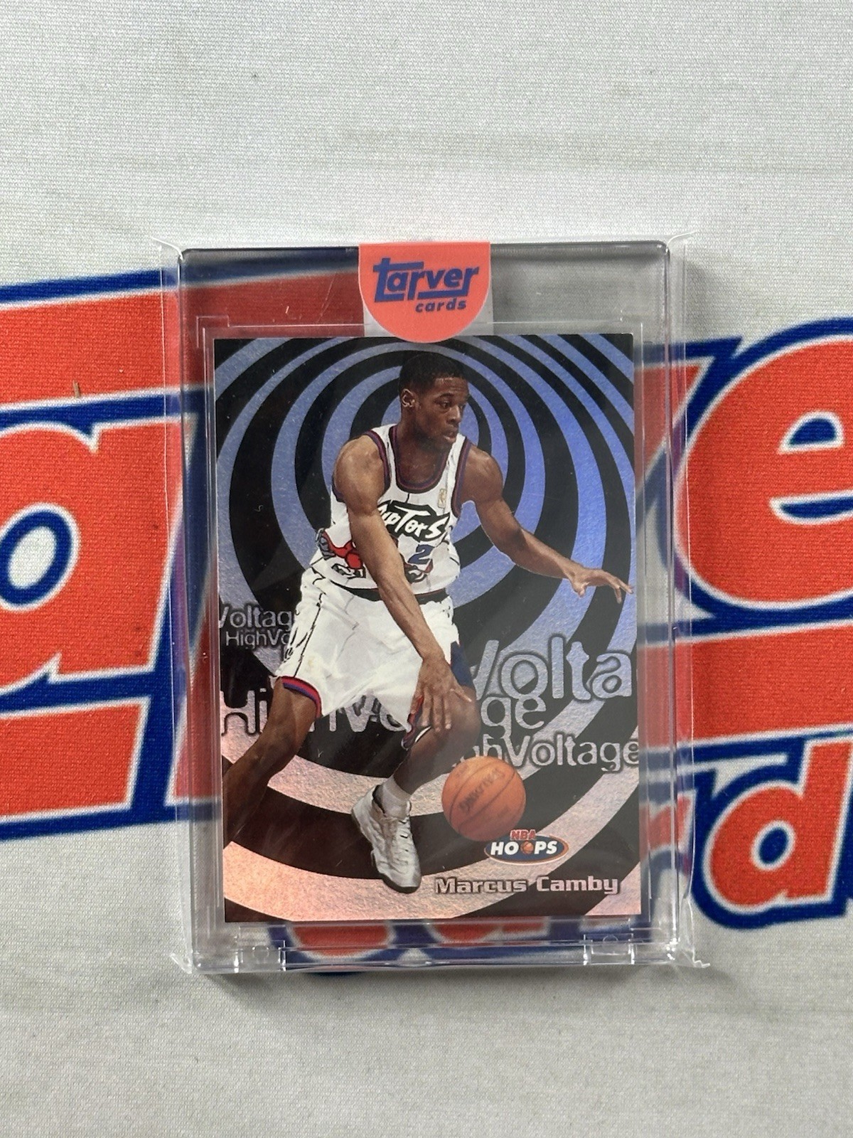 1997-98 NBA Hoops High Voltage Marcus Camby #7HV