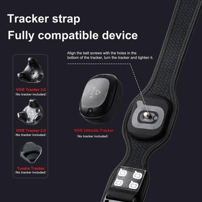 Trackerstraps for Vive Tracker 3.0, 2.0, Tundra Tracker, Vive