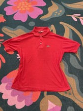 Vintage Lacoste Chemise Red Polo Shirt