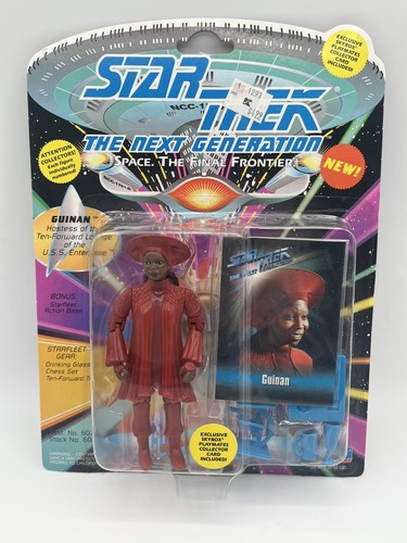 1993 Playmates Star Trek: The Next Generation Guinan Action Figure 6070 6020 NIP - Picture 1 of 4