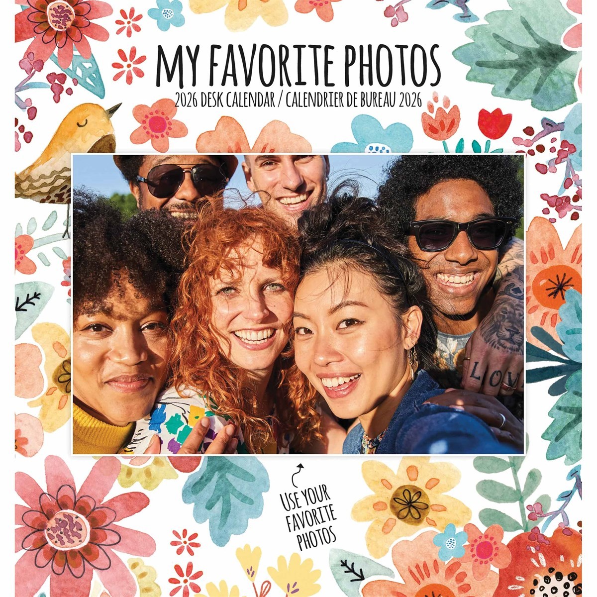 My Favourite Photos Easel Desk Calendar 2026, Desk Calendars, Gift