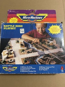MICRO MACHINES BATTLE ZONE PLAYSET 1989