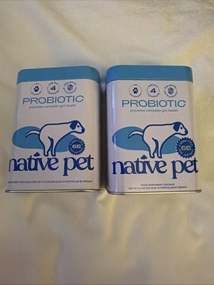 (BUNDLE X2) Native Pet    Probiotics for Dogs -       EX04/2027