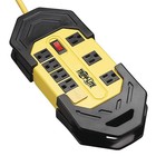 TRIPP LITE TLM825GF Plug-In GFCI w/Cord,25ft,15A,Yel/Blk 2KGE8