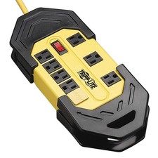 TRIPP LITE TLM825GF Plug-In GFCI w/Cord,25ft,15A,Yel/Blk 2KGE8