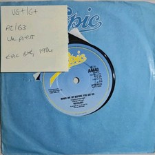 Wham Wake Me Up Before You Go-Go Vinyl Record 7" VG+/G+ A4440 1984