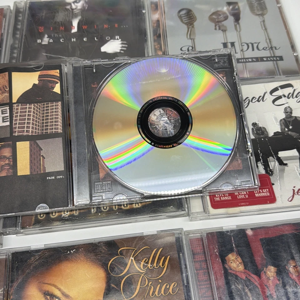 12 CD Lot 90s-2000s R&B Soul Mariah Carey Boyz II Men Musiq Ginuwine Kelly Price Foto 3 de 4